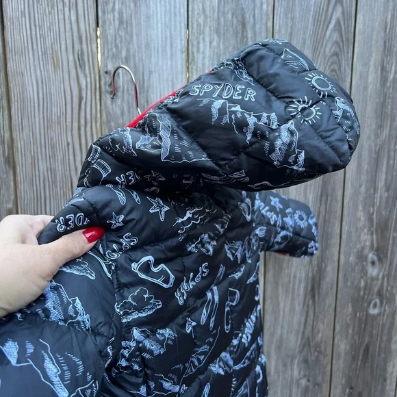 SPYDER Baby Puffer Snowsuit Sz 3-6 months NWOT